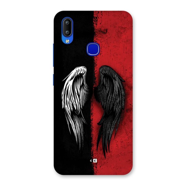 Angle Demon Wings Back Case for Vivo Y91