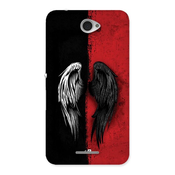 Angle Demon Wings Back Case for Xperia E4