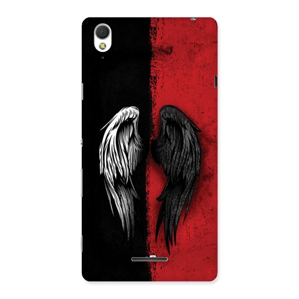 Angle Demon Wings Back Case for Xperia T3