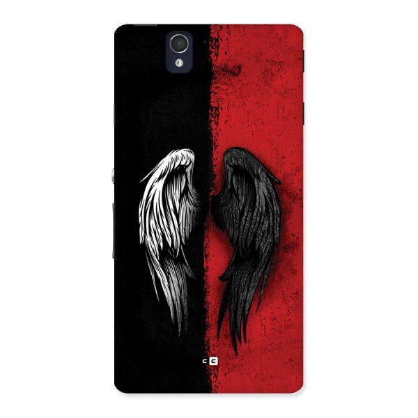 Angle Demon Wings Back Case for Xperia Z