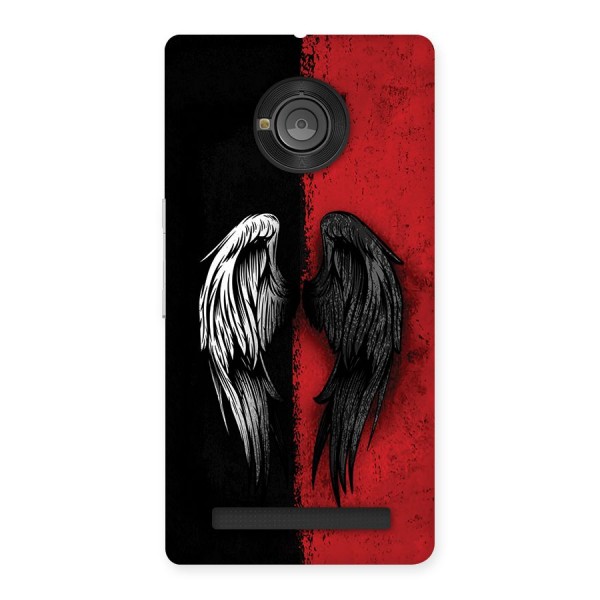 Angle Demon Wings Back Case for Yuphoria