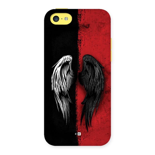 Angle Demon Wings Back Case for iPhone 5C