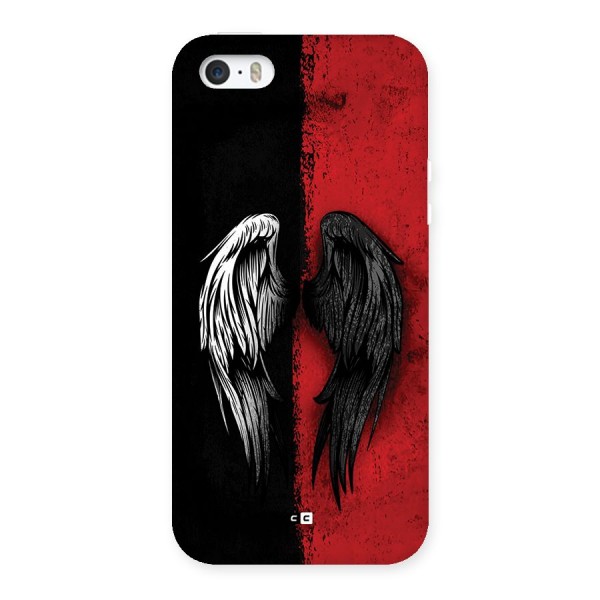 Angle Demon Wings Back Case for iPhone SE 2016