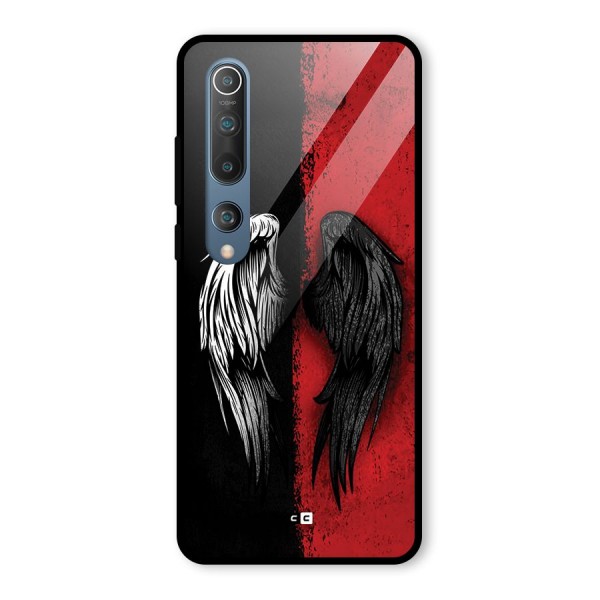 Angle Demon Wings Glass Back Case for Mi 10