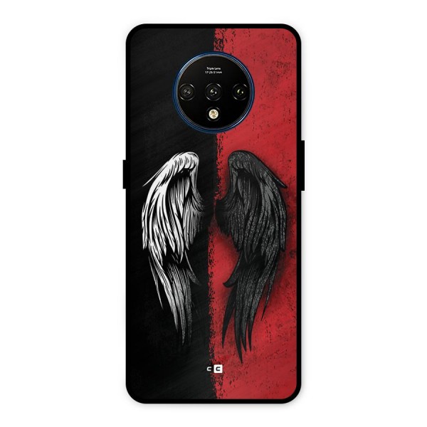 Angle Demon Wings Metal Back Case for OnePlus 7T
