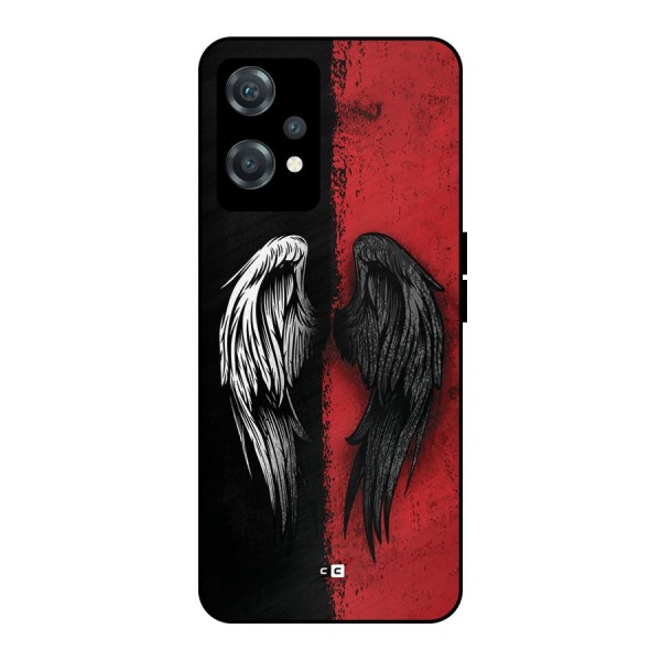 Angle Demon Wings Metal Back Case for OnePlus Nord CE 2 Lite 5G