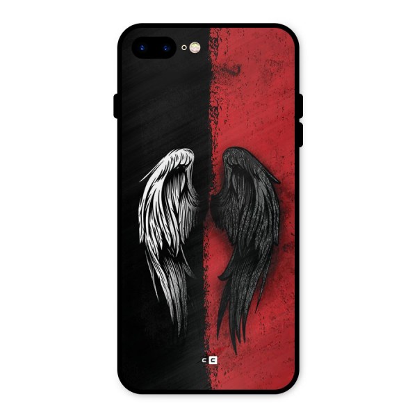 Angle Demon Wings Metal Back Case for iPhone 7 Plus