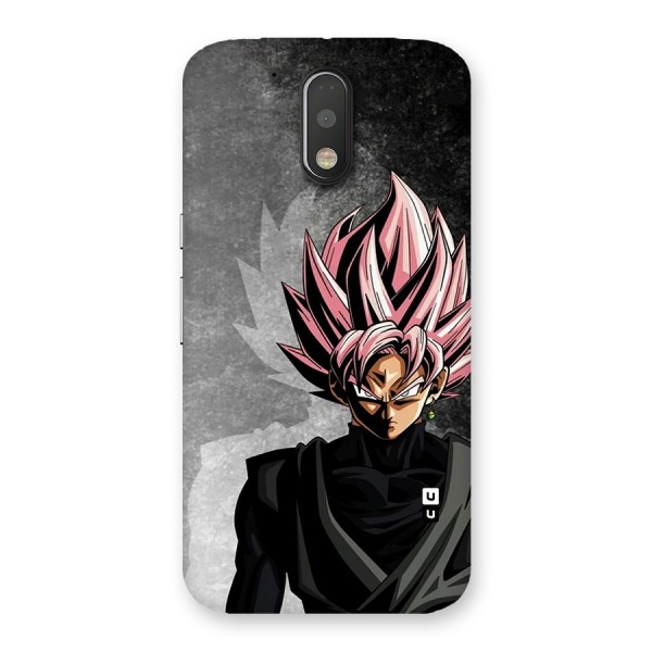Angry Goku Back Case for Moto G4 Plus