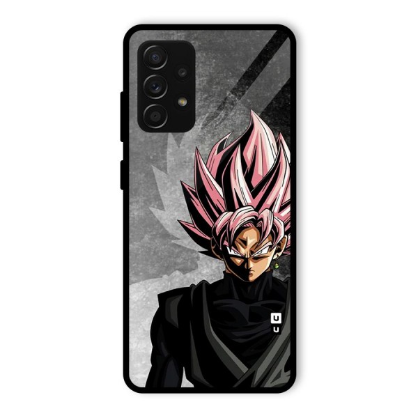 Angry Goku Glass Back Case for Galaxy A53 5G