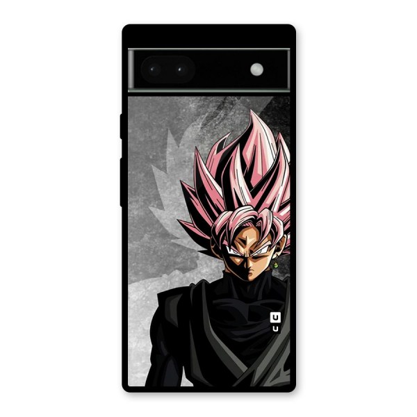 Angry Goku Glass Back Case for Google Pixel 6a