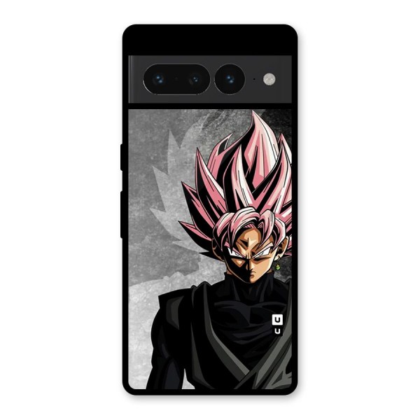 Angry Goku Glass Back Case for Google Pixel 7 Pro