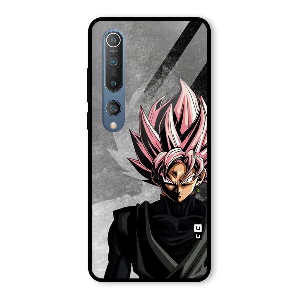 Angry Goku Glass Back Case for Mi 10