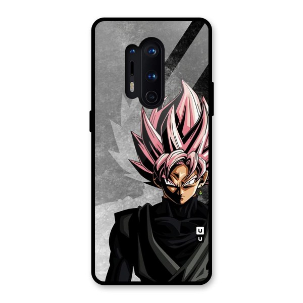 Angry Goku Glass Back Case for OnePlus 8 Pro