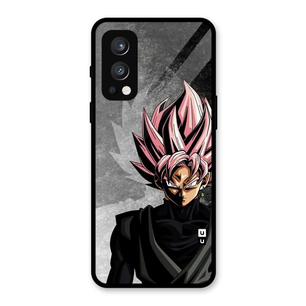 Angry Goku Glass Back Case for OnePlus Nord 2 5G