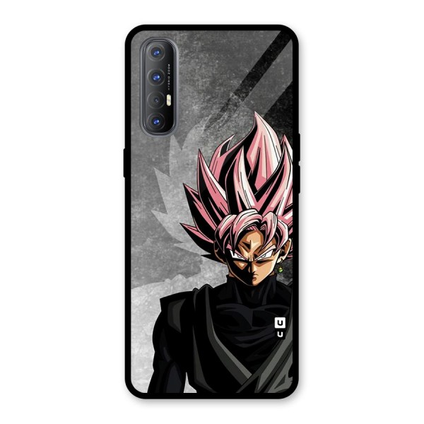 Angry Goku Glass Back Case for Oppo Reno3 Pro