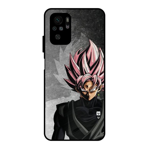 Angry Goku Metal Back Case for Redmi Note 10S