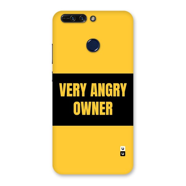 Angry Owner Back Case for Honor 8 Pro