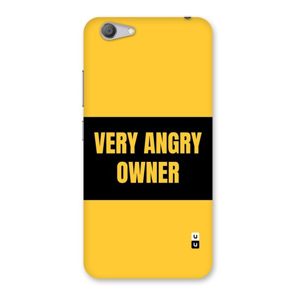 Angry Owner Back Case for Vivo Y53