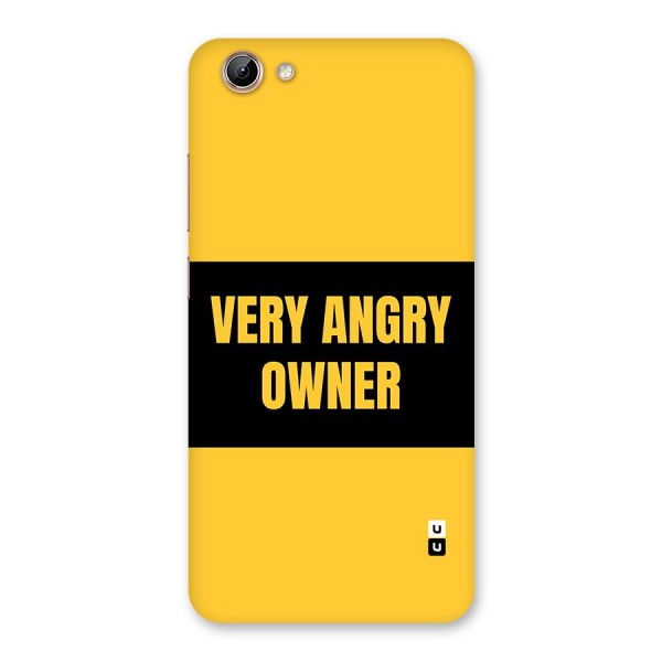 Angry Owner Back Case for Vivo Y71i