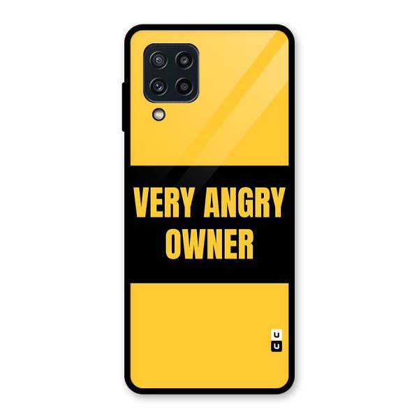 Angry Owner Glass Back Case for Galaxy M32