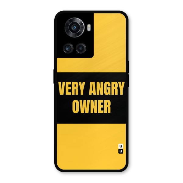 Angry Owner Metal Back Case for OnePlus 10R