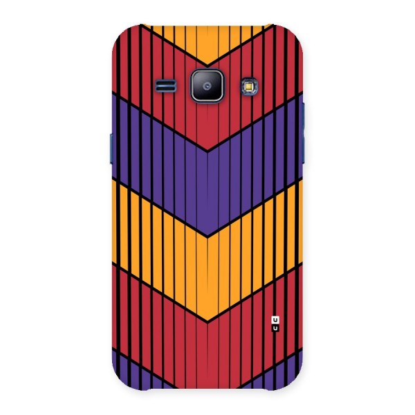 Angular Stripes Back Case for Galaxy J1