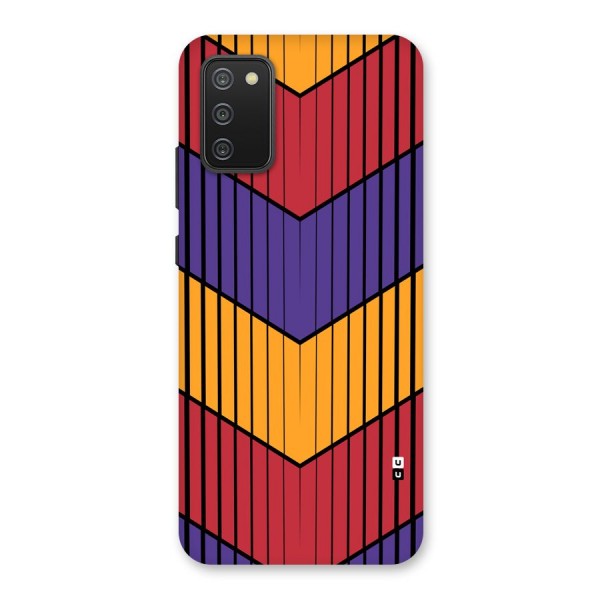 Angular Stripes Back Case for Galaxy M02s