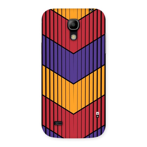 Angular Stripes Back Case for Galaxy S4 Mini