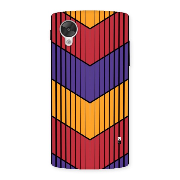 Angular Stripes Back Case for Google Nexus 5