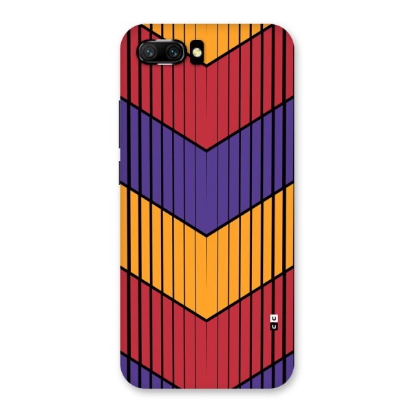 Angular Stripes Back Case for Honor 10