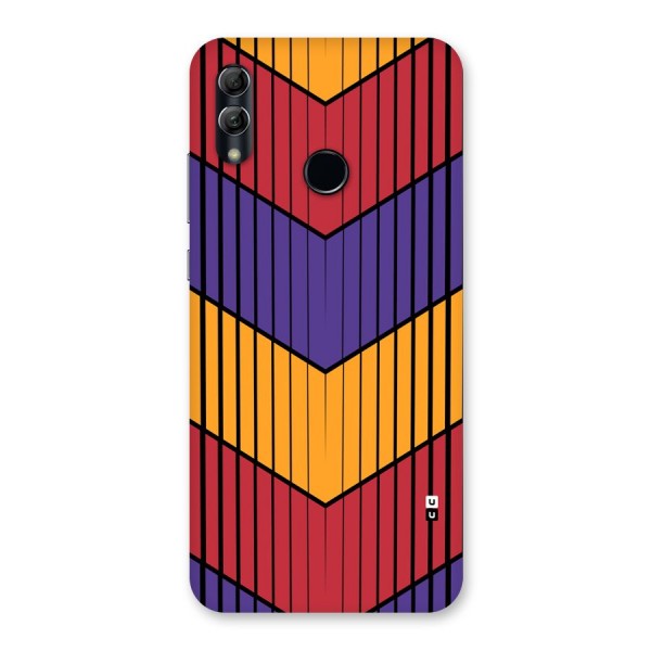 Angular Stripes Back Case for Honor 10 Lite