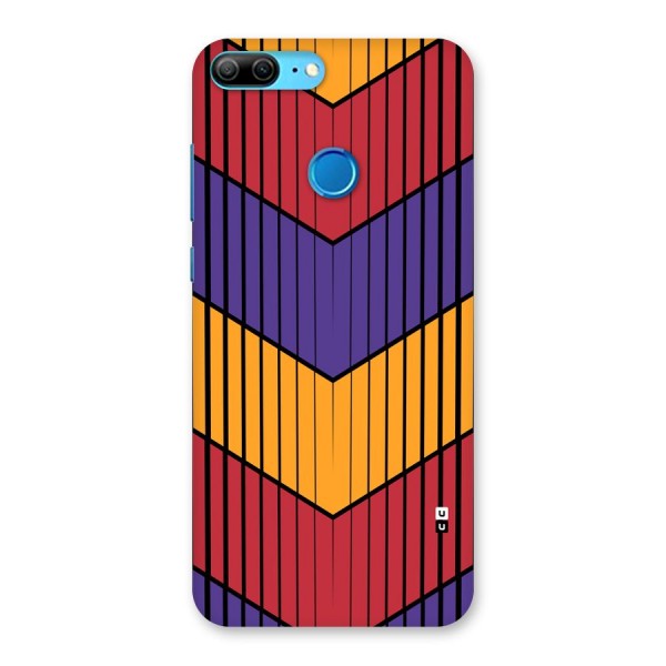 Angular Stripes Back Case for Honor 9 Lite