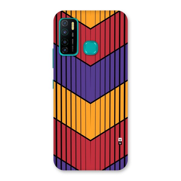 Angular Stripes Back Case for Infinix Hot 9 Pro