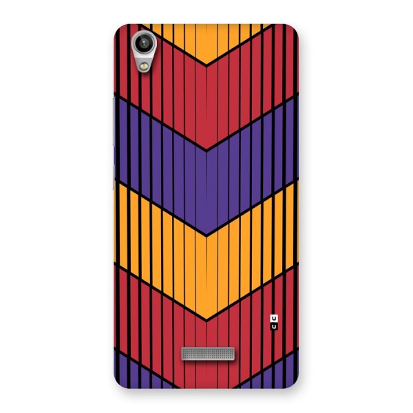 Angular Stripes Back Case for Lava Pixel V1