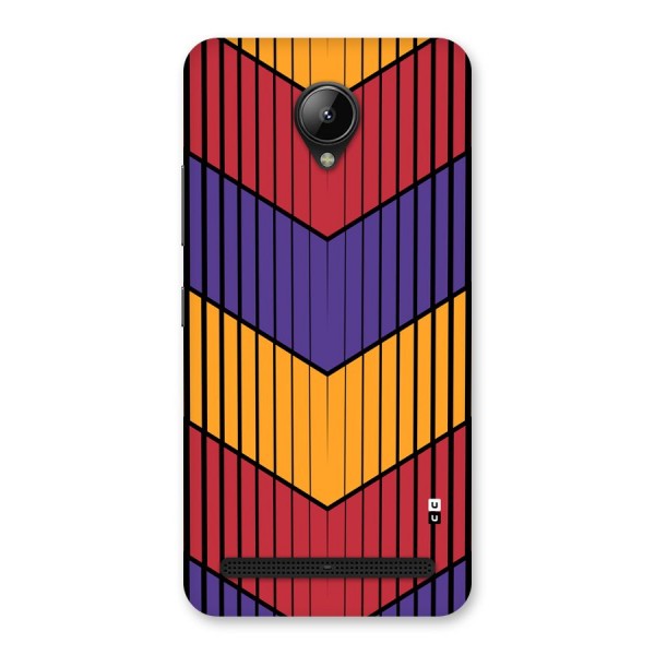 Angular Stripes Back Case for Lenovo C2