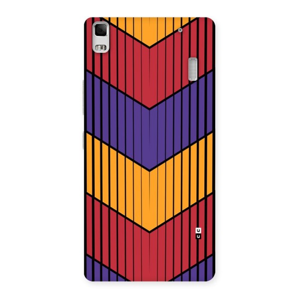 Angular Stripes Back Case for Lenovo K3 Note