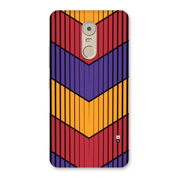 Angular Stripes Back Case for Lenovo K6 Note