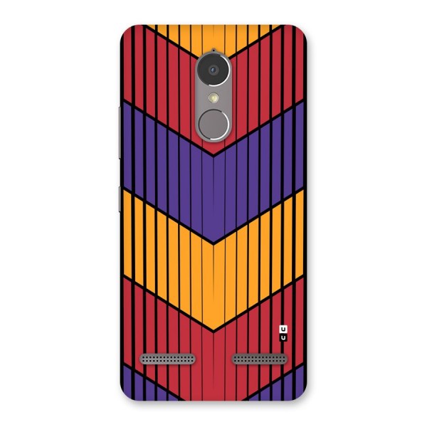 Angular Stripes Back Case for Lenovo K6 Power