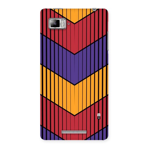 Angular Stripes Back Case for Lenovo Vibe Z K910