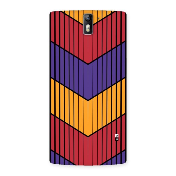 Angular Stripes Back Case for OnePlus One