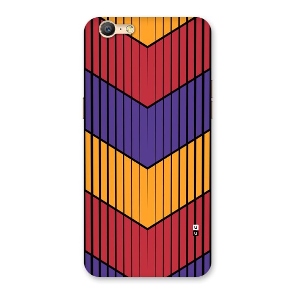 Angular Stripes Back Case for Oppo A39