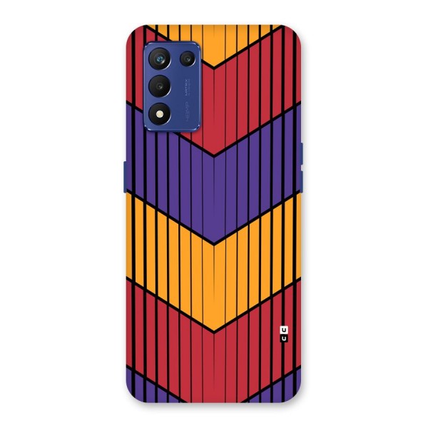 Angular Stripes Back Case for Realme 9 5G Speed
