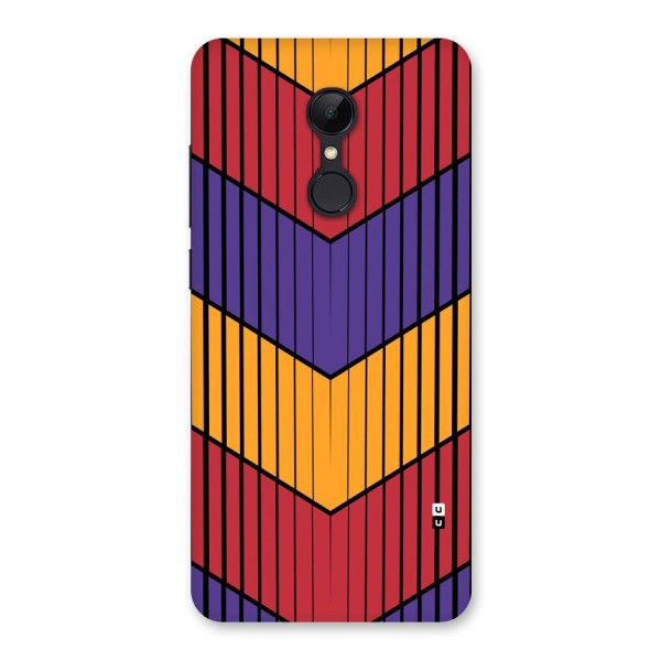Angular Stripes Back Case for Redmi 5