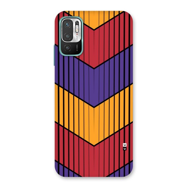 Angular Stripes Back Case for Redmi Note 10T 5G