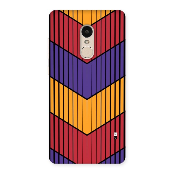 Angular Stripes Back Case for Redmi Note 4