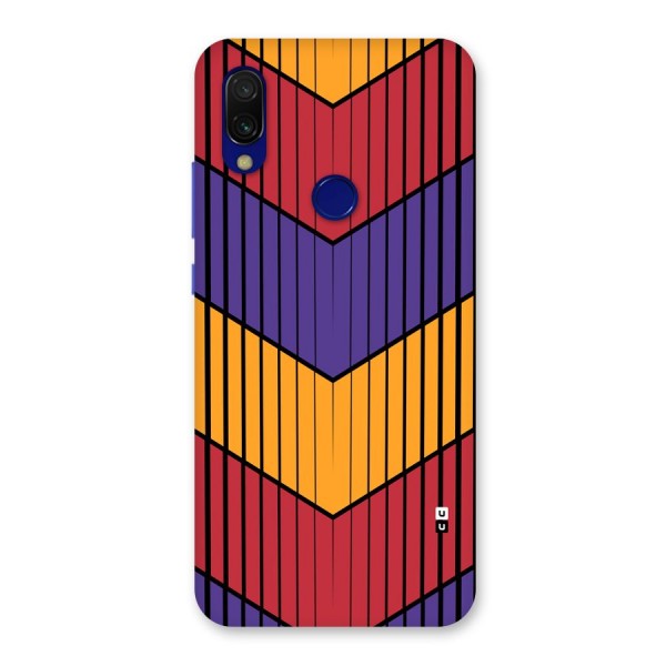 Angular Stripes Back Case for Redmi Y3