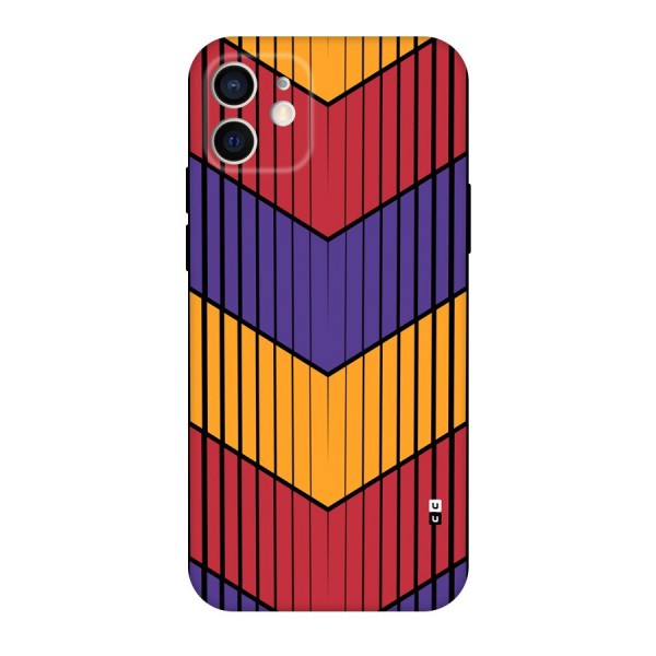 Angular Stripes Back Case for iPhone 12