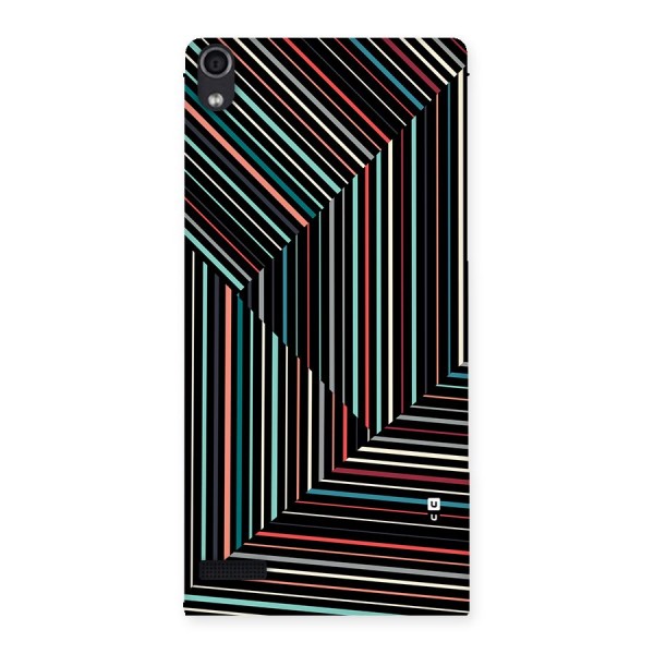Angulars Stripes Back Case for Ascend P6