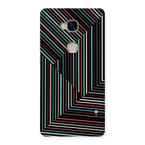 Angulars Stripes Back Case for Honor 5X