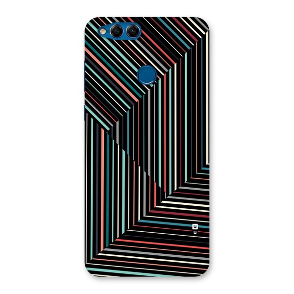 Angulars Stripes Back Case for Honor 7X